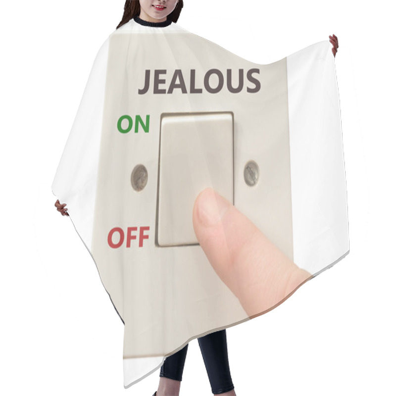 Personality  Anger Management, Switch Off Jealous Hair Cutting Cape