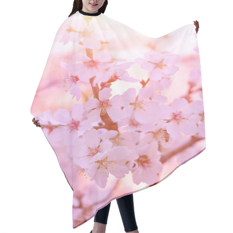 Personality  Beautiful Blooming Tree Hair Cutting Cape