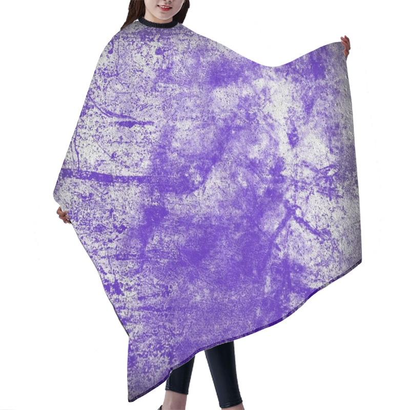 Personality  Abstract Splatter Art Example Hair Cutting Cape