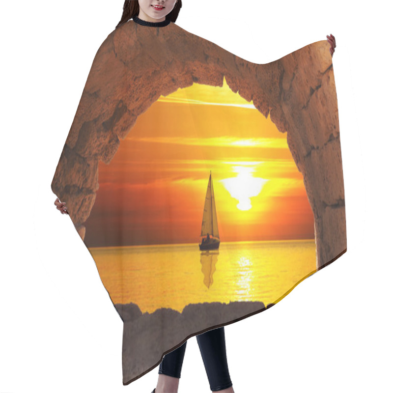 Personality  Sailing Hair Cutting Cape