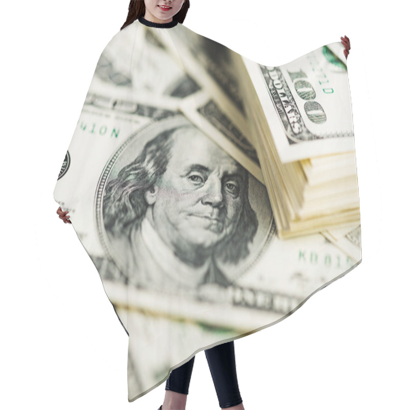 Personality  One Hundred Dollar Bills Hair Cutting Cape