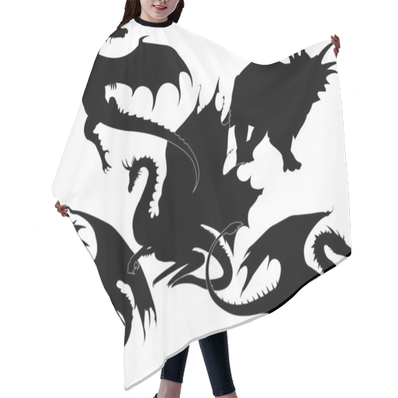 Personality  Dragons Collection Hair Cutting Cape