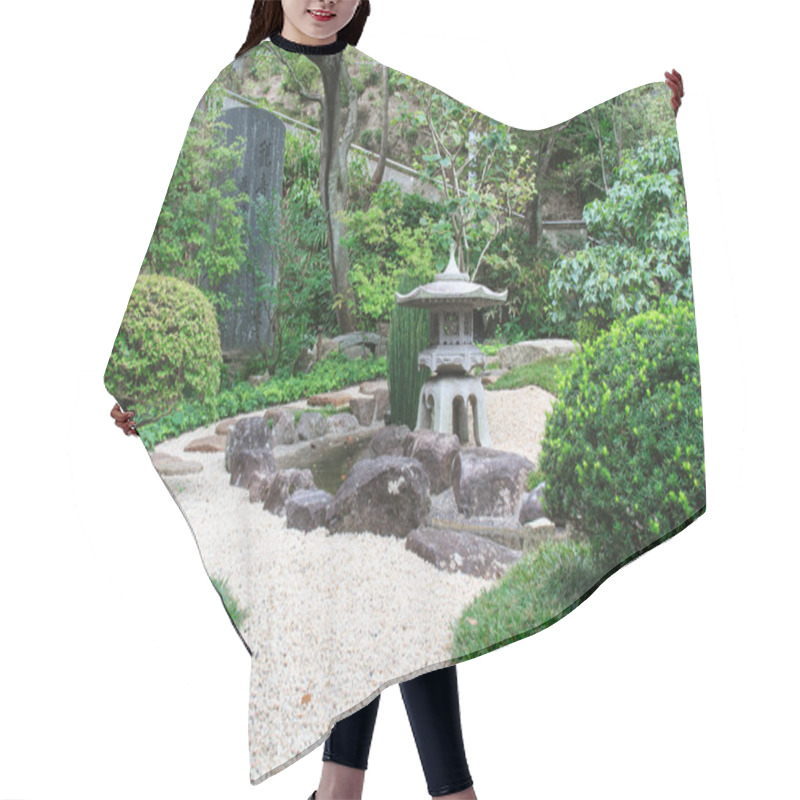 Personality  Japanese Style Garden Hair Cutting Cape