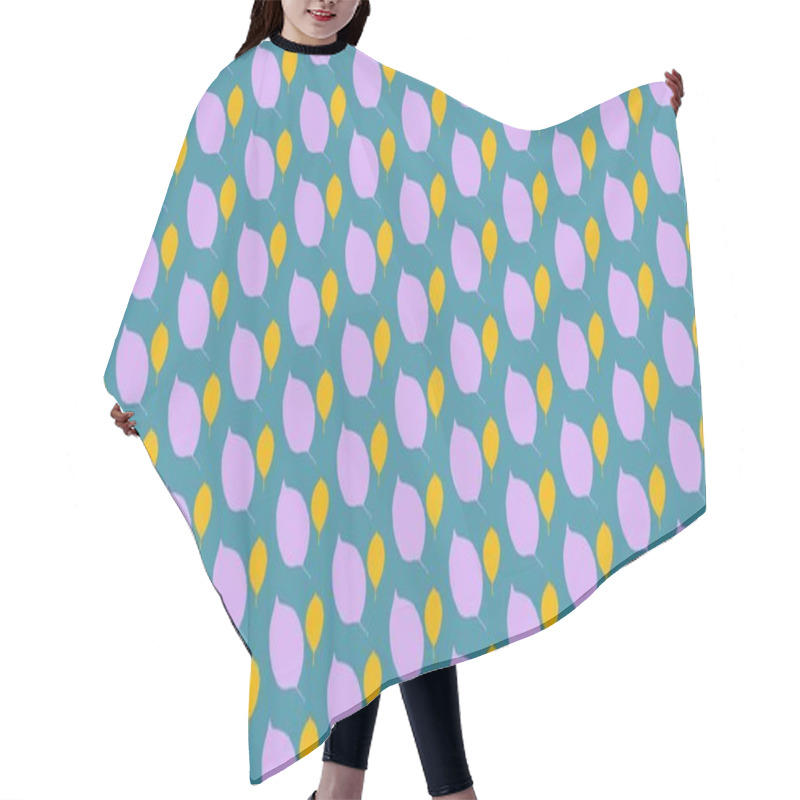 Personality  Seamless Abstract Background With Geometric Elements Hair Cutting Cape