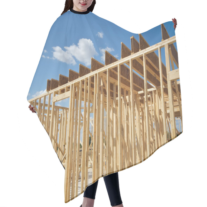 Personality  New Construction Home Framing Hair Cutting Cape