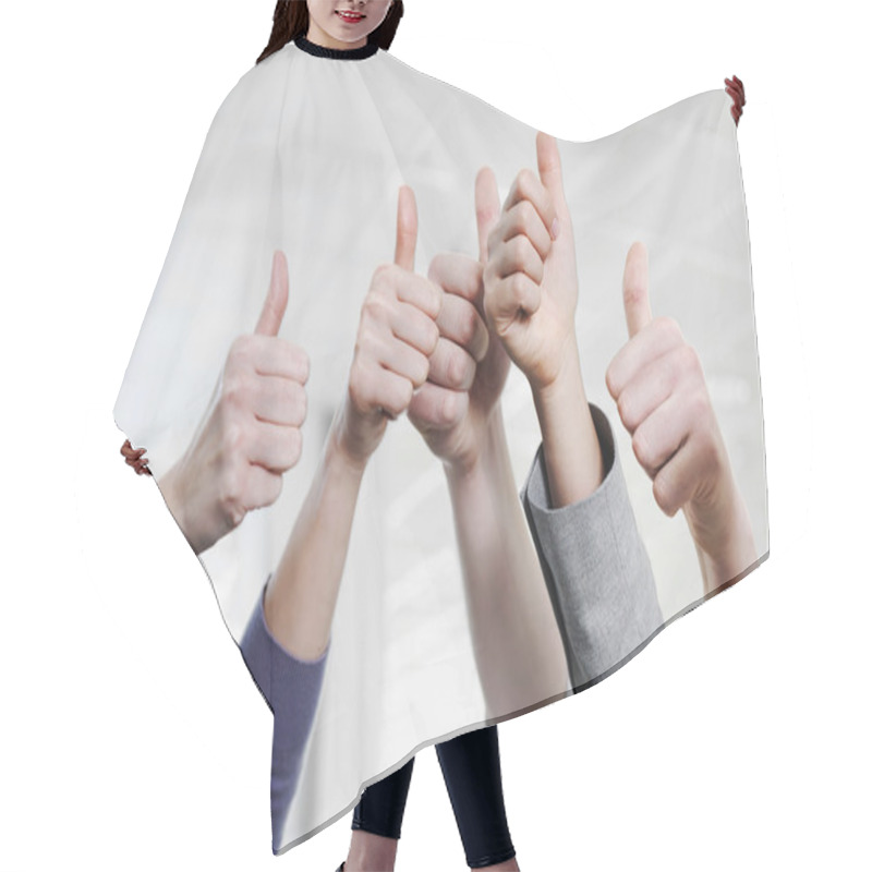 Personality  Teamwork And Team Spirit Hair Cutting Cape