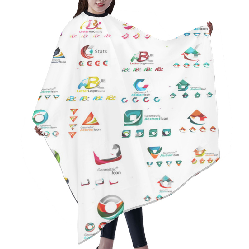 Personality  Company Logo Mega Collection Hair Cutting Cape