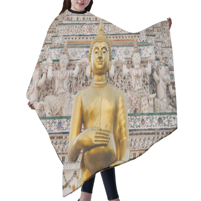 Personality  Buddha Hair Cutting Cape