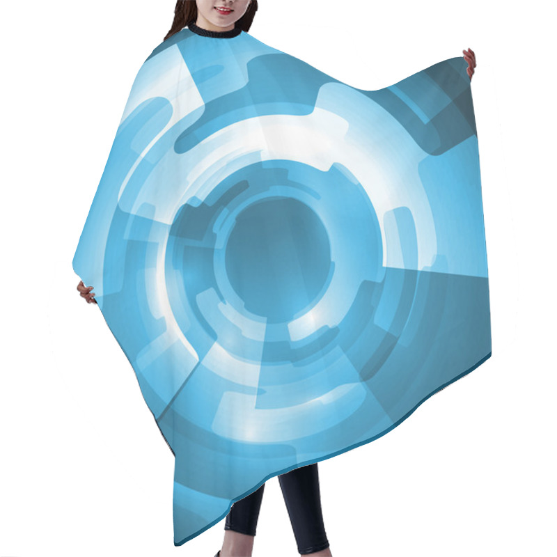 Personality  Abstract Background Hair Cutting Cape