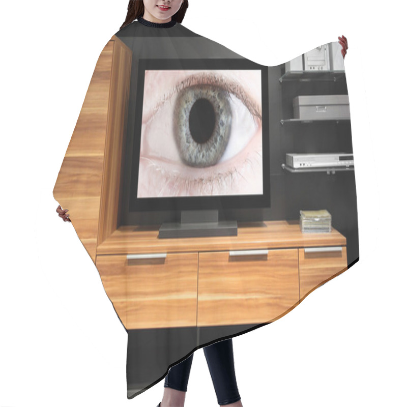 Personality  Eye On TV Hair Cutting Cape