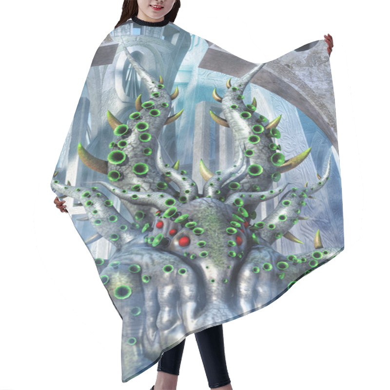 Personality  Cthulhu Fantasy Monster Mountains Of Madness Hair Cutting Cape