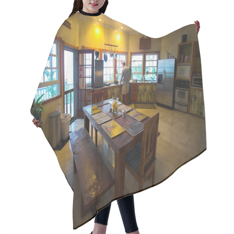 Personality  Kitchen Hair Cutting Cape