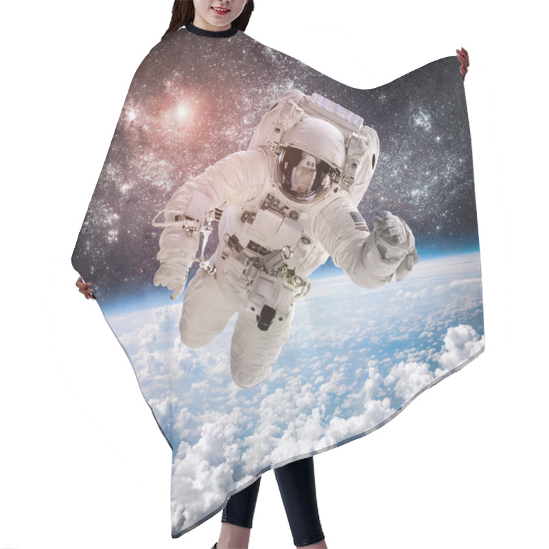 Personality  Astronaut In Outer Space Hair Cutting Cape