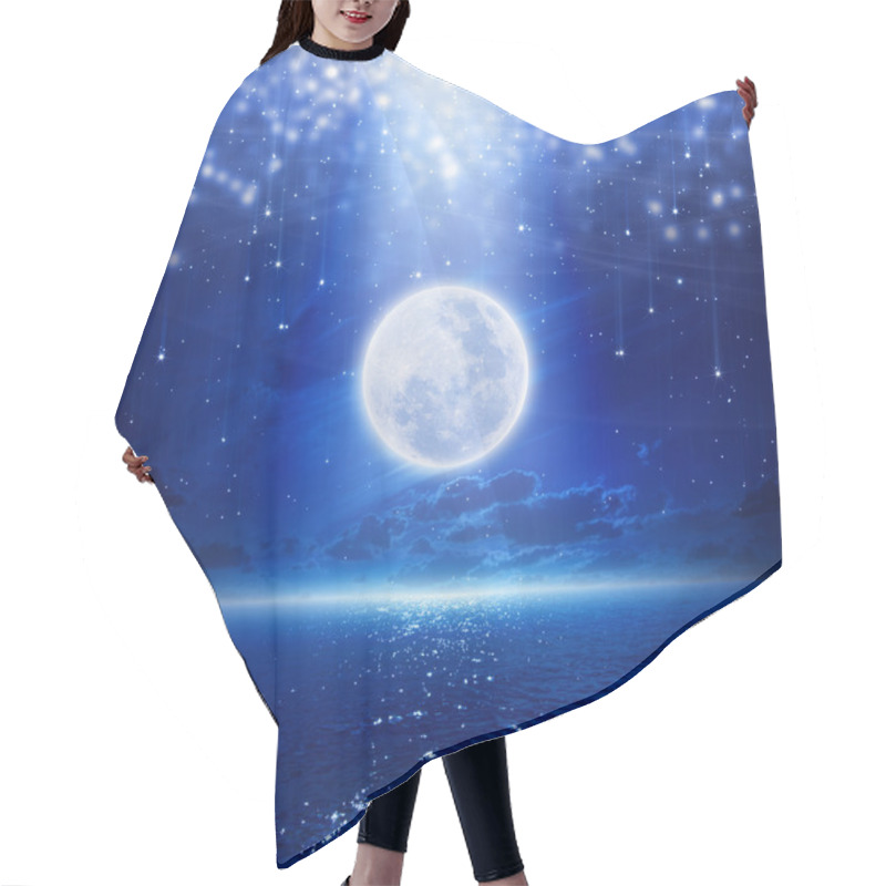 Personality  Full Moon Party  Hair Cutting Cape