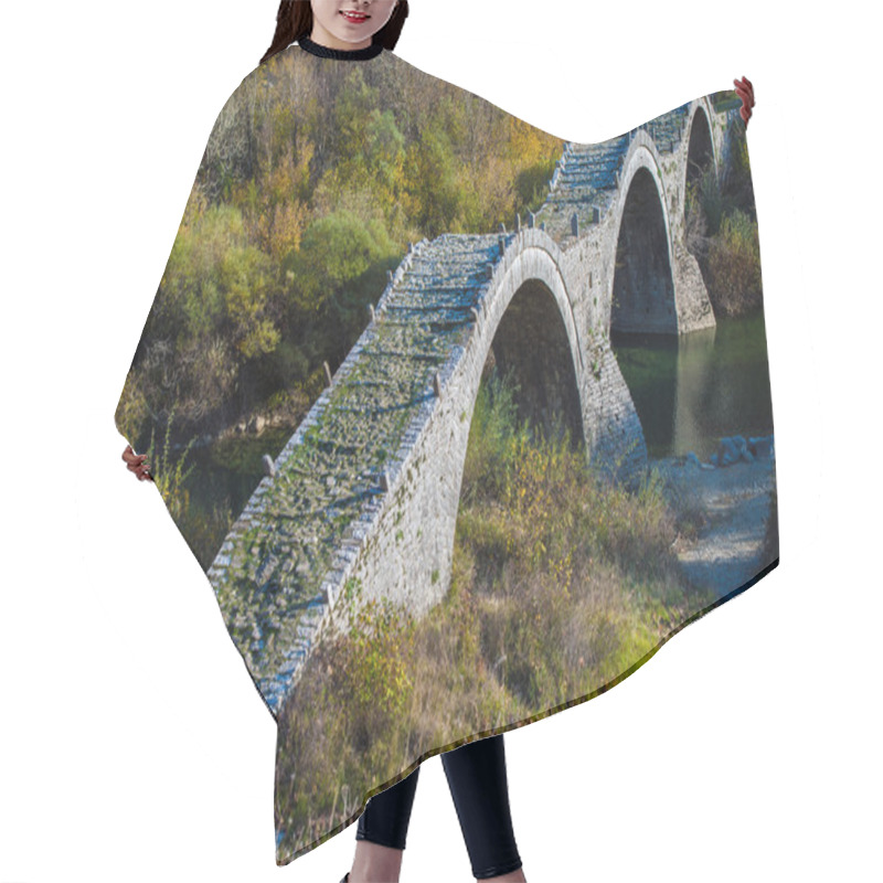 Personality  Old Bridge In Greece Hair Cutting Cape