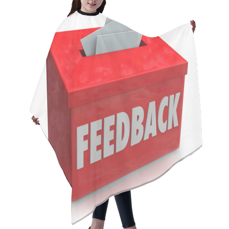 Personality  Feedback Suggestion Box Collecting Thoughts Ideas Hair Cutting Cape