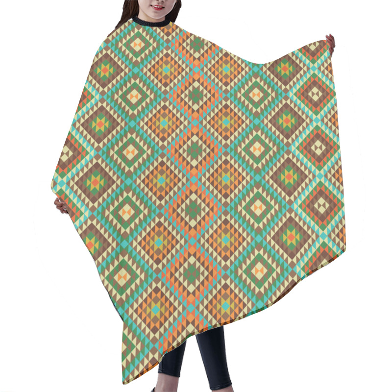 Personality  Ethnic Pattern Background Hair Cutting Cape