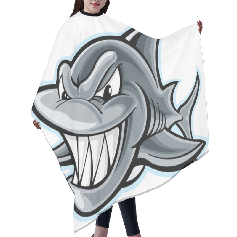 Personality  Great White Shark Hair Cutting Cape