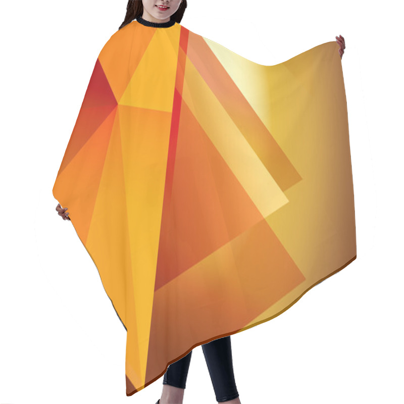 Personality  Abstract_triangles Hair Cutting Cape