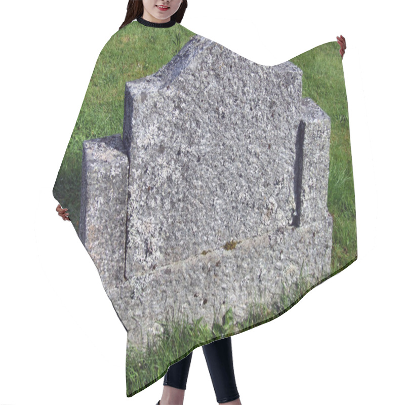 Personality  Old Empty Gravestone Hair Cutting Cape