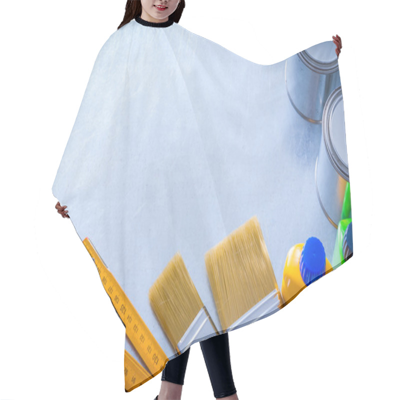 Personality  Variation Of Working Paint Articles Hair Cutting Cape