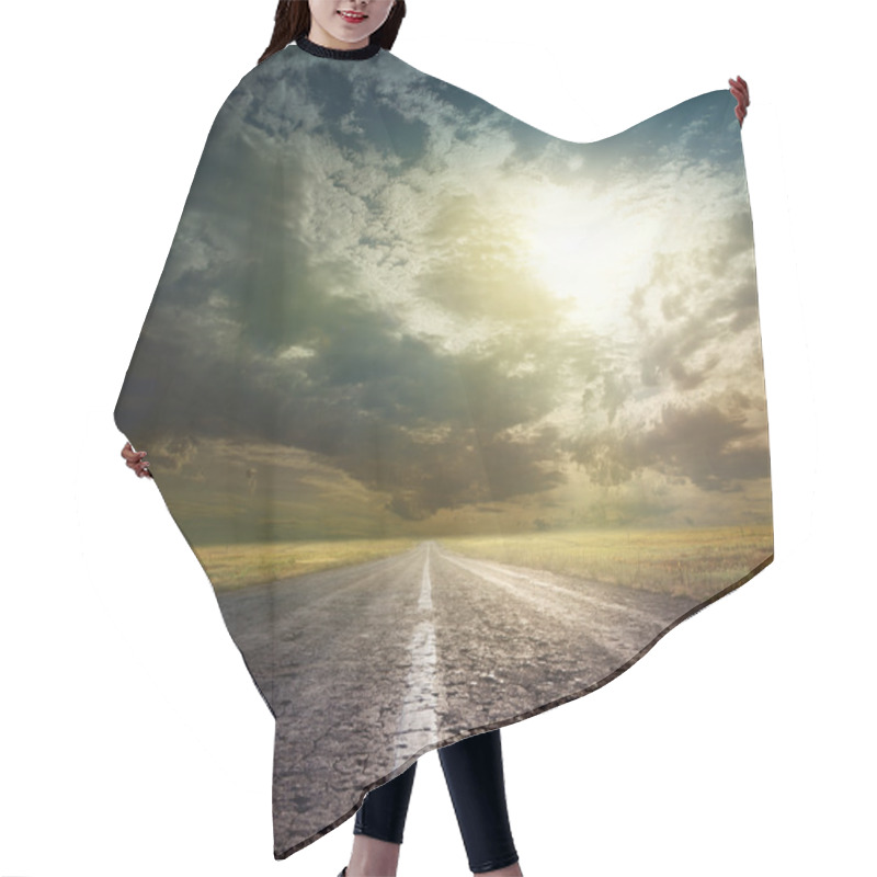 Personality  Open Road Hair Cutting Cape