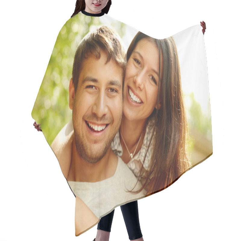 Personality  Love You Hair Cutting Cape