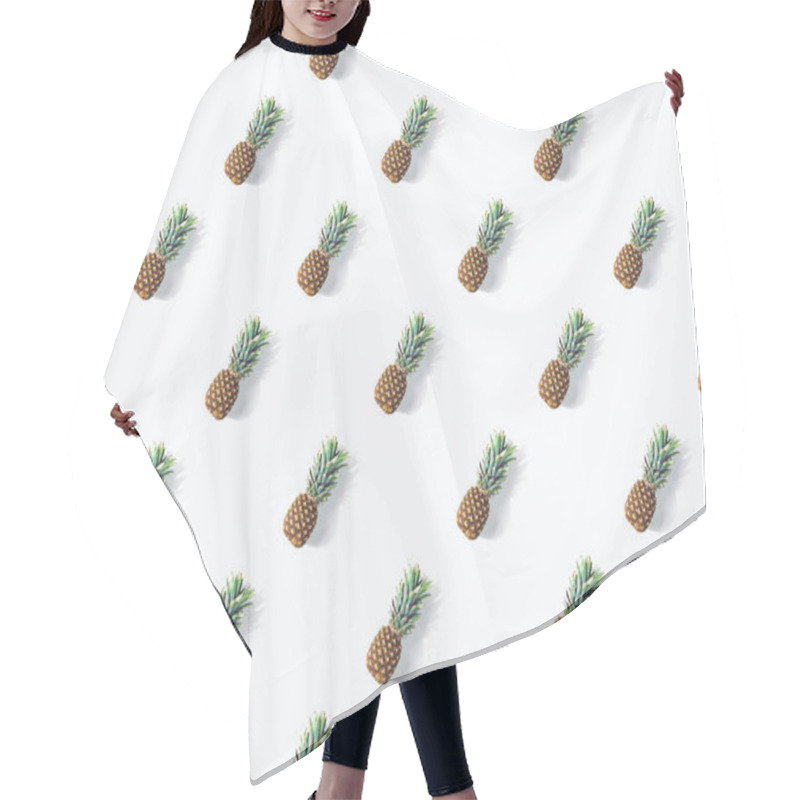 Personality  Pineapples Pattern Hair Cutting Cape