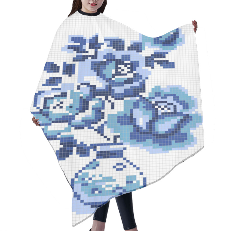 Personality  Abstract Mosaic Background Hair Cutting Cape