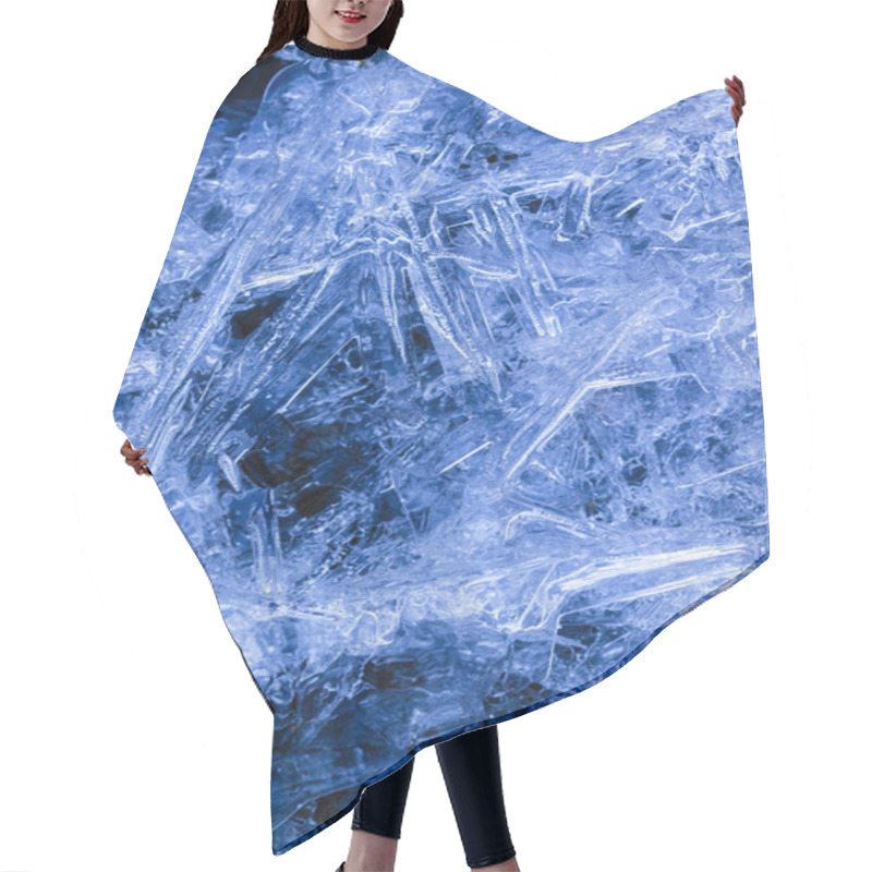 Personality  Ice Crystals Hair Cutting Cape