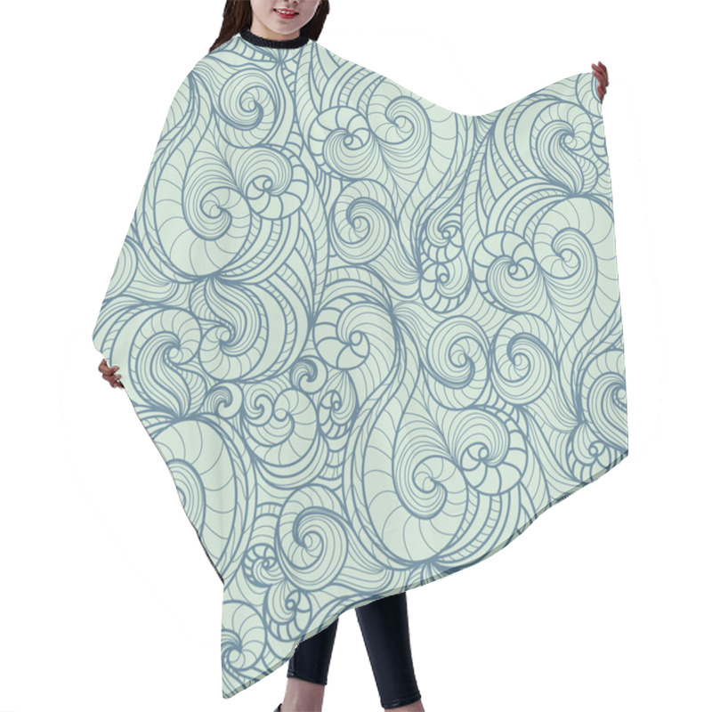 Personality  Abstract Pattern Hair Cutting Cape