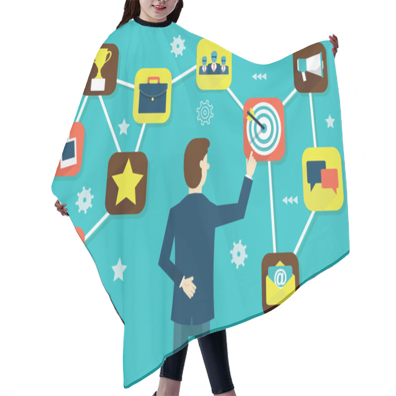 Personality  Customer Relationship Management Hair Cutting Cape