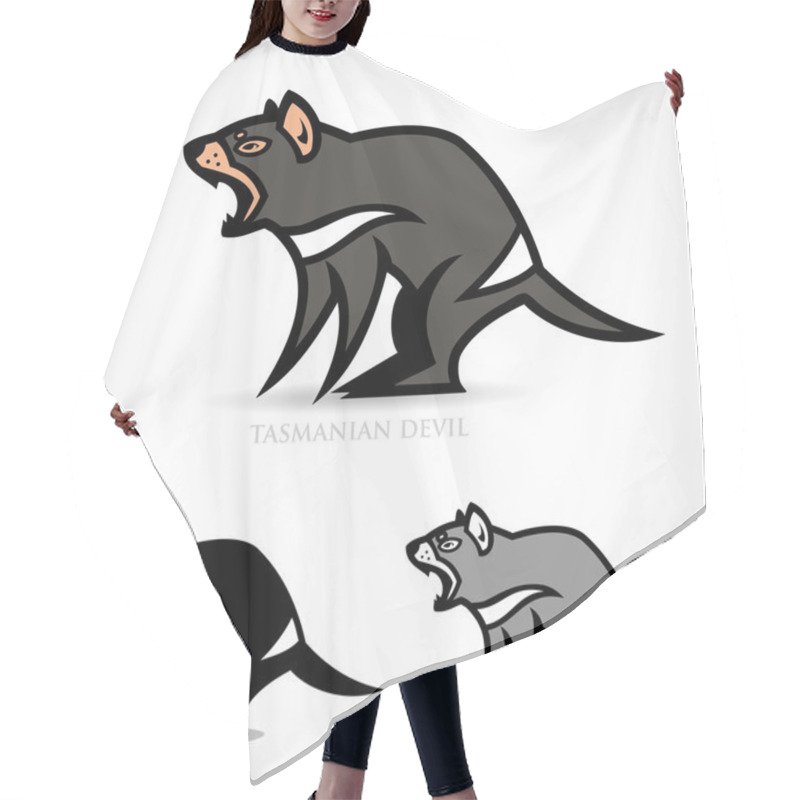 Personality  Tasmanian Devil Hair Cutting Cape