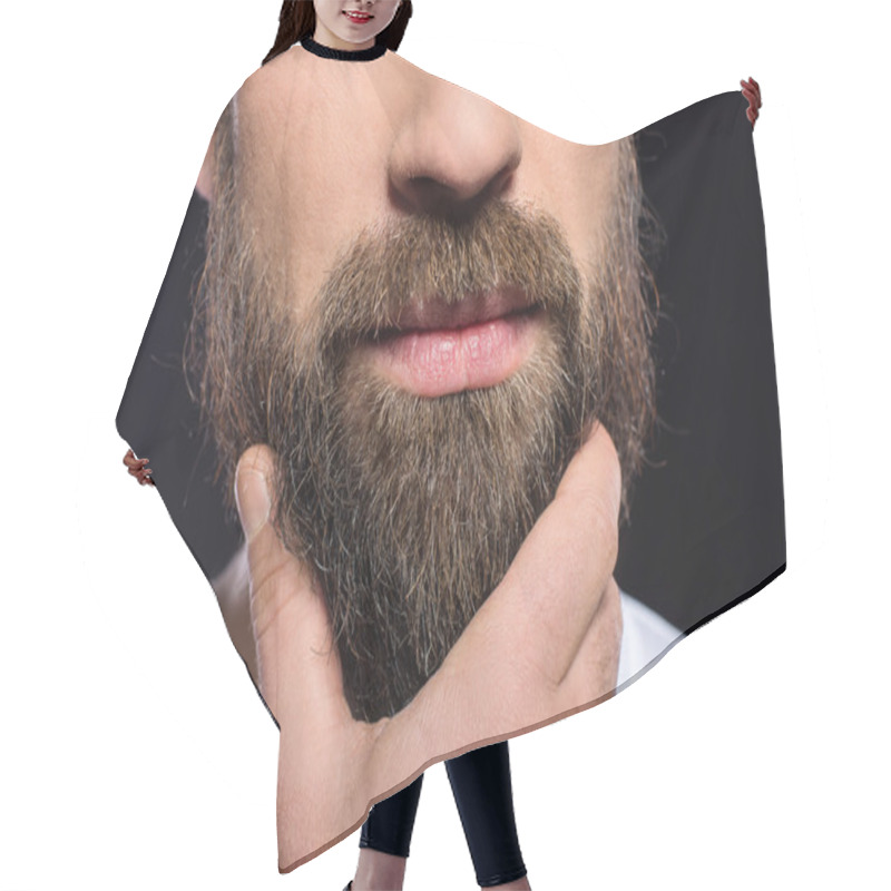 Personality  Bearded Man Hair Cutting Cape