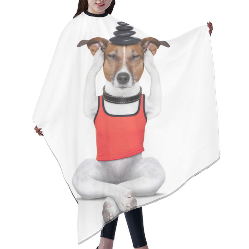 Personality  Yoga Dog Hair Cutting Cape