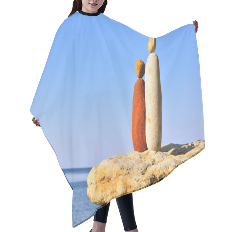 Personality  Symbolic Figures Hair Cutting Cape