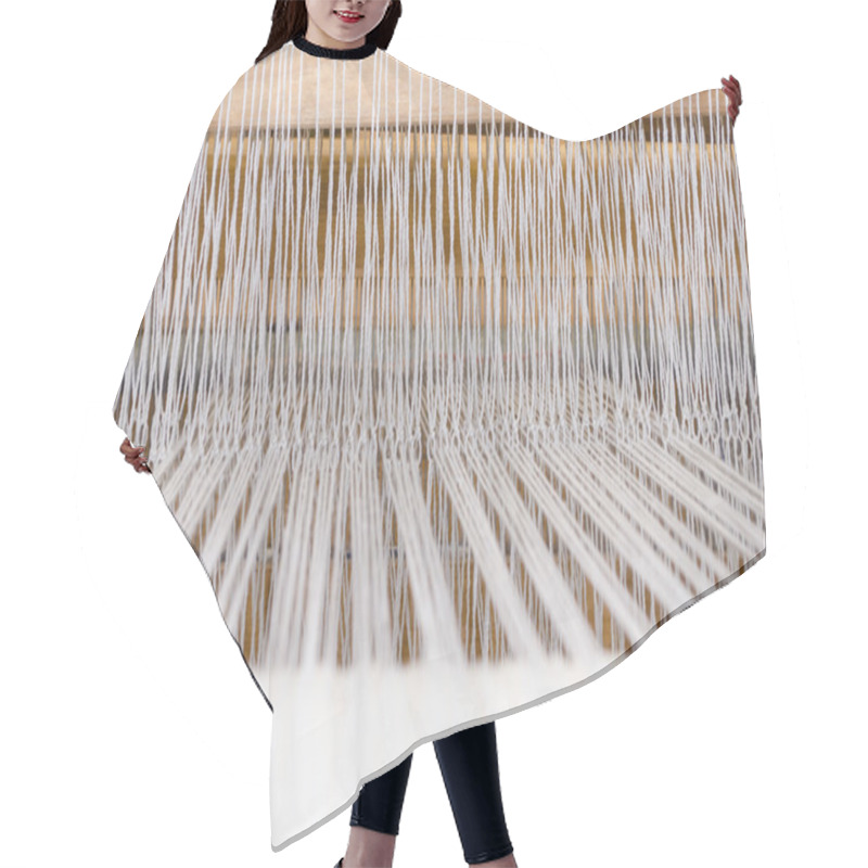 Personality  Threaded Loom Hair Cutting Cape