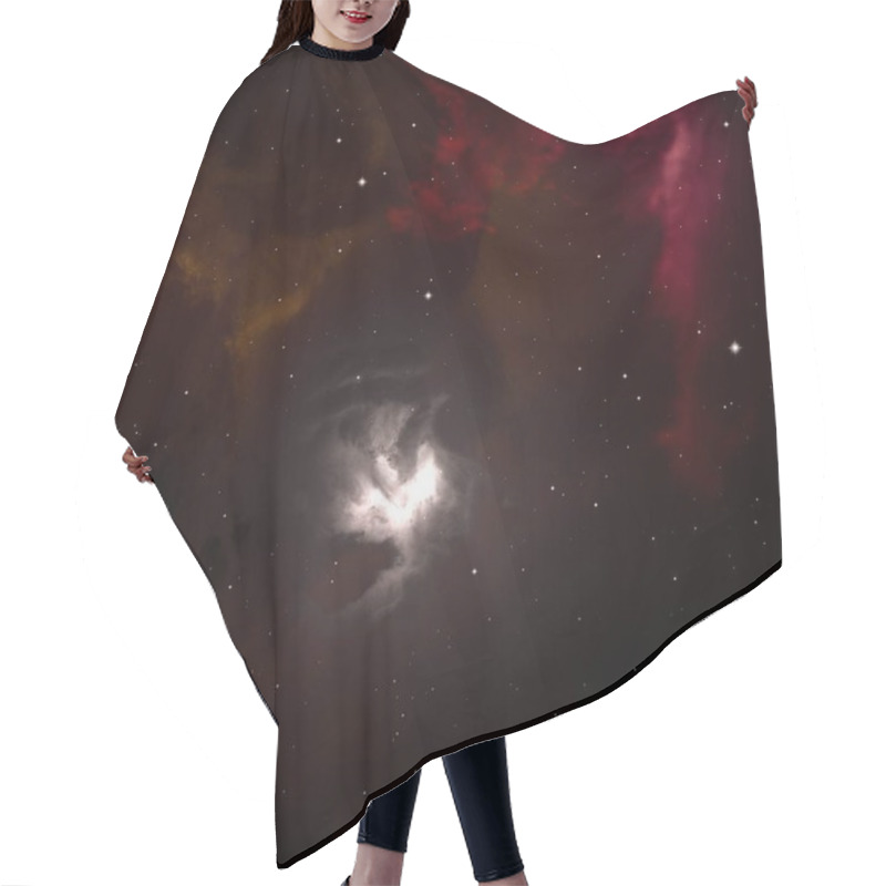 Personality  Deep Space Star Field. Universe Filled With Stars And Gas. Far Distant Cosmos Illustration. Hair Cutting Cape