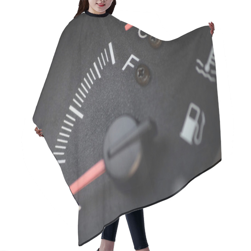 Personality  Fuel Gauge Hair Cutting Cape