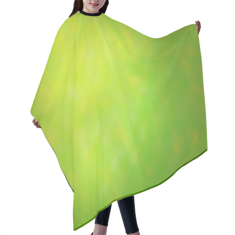 Personality  Light On The Studio Green Texture Hair Cutting Cape