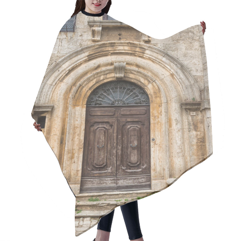 Personality  Old Castle Door Hair Cutting Cape