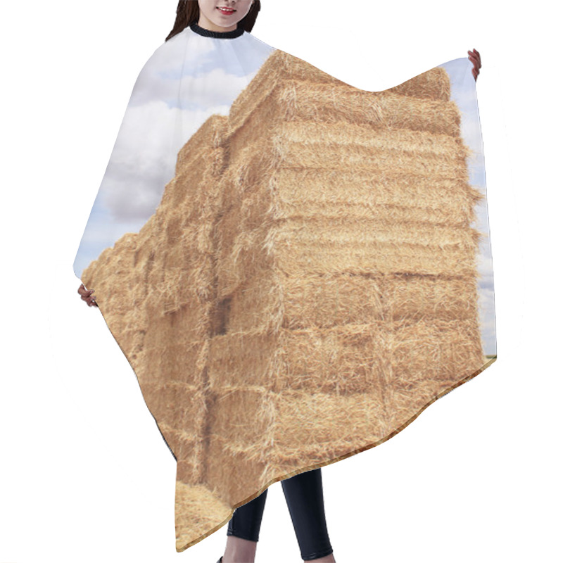 Personality  Straw Bale Hair Cutting Cape