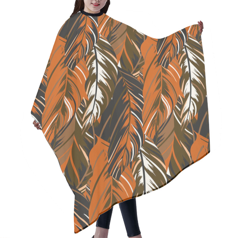 Personality  Abstract Pattern Inspired By Tropical Birds Hair Cutting Cape