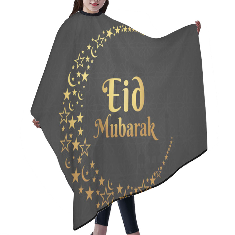 Personality  Vector Elegant Luxurious Ramadan, Eid Al-fitr, Islamic Background Decorative Greeting Card Hair Cutting Cape