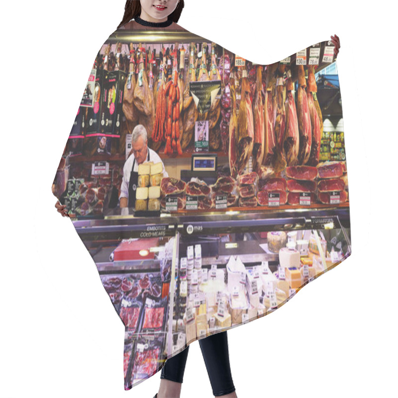 Personality  Mercat De Sant Josep De La Boqueria Hair Cutting Cape