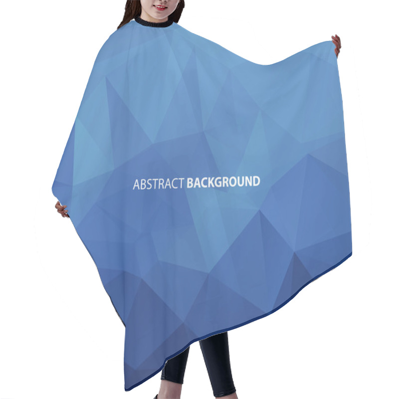 Personality  Geometrical Background Hair Cutting Cape