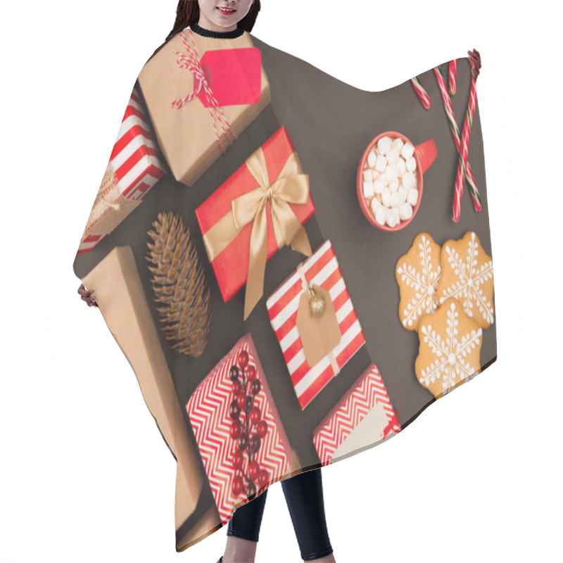 Personality  Christmas Gifts Hair Cutting Cape