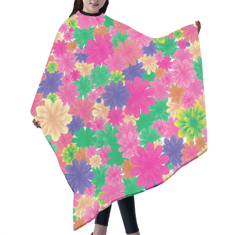 Personality  Floral Seamless Background, Part 2 Hair Cutting Cape