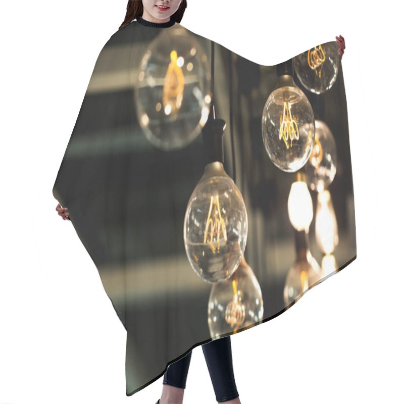 Personality  Group Of Modern Lamps Hair Cutting Cape