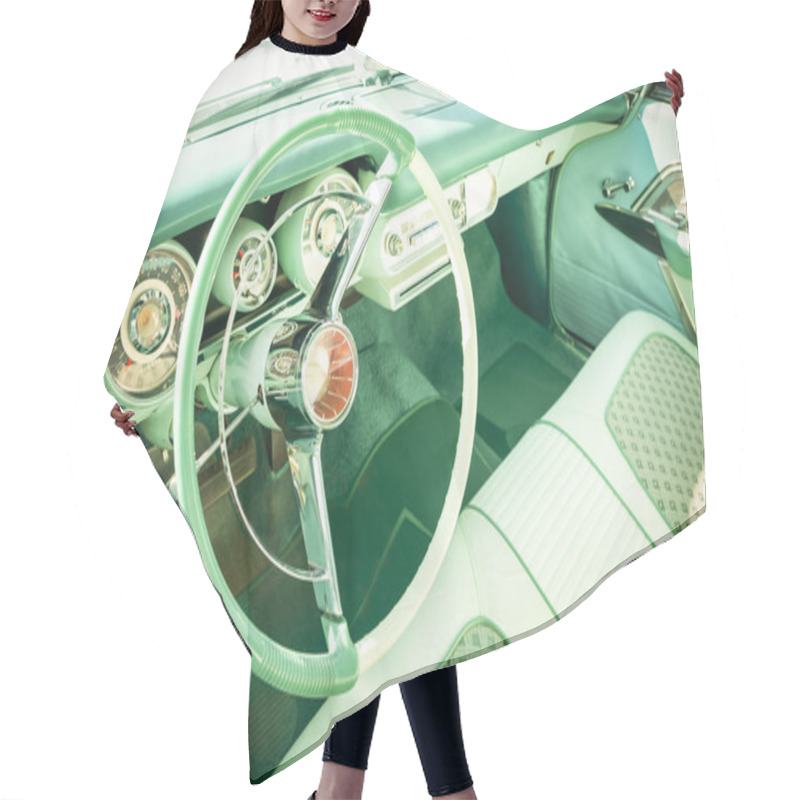 Personality  Retro Dashboard Hair Cutting Cape